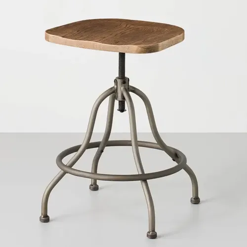 Natural Wood Stool