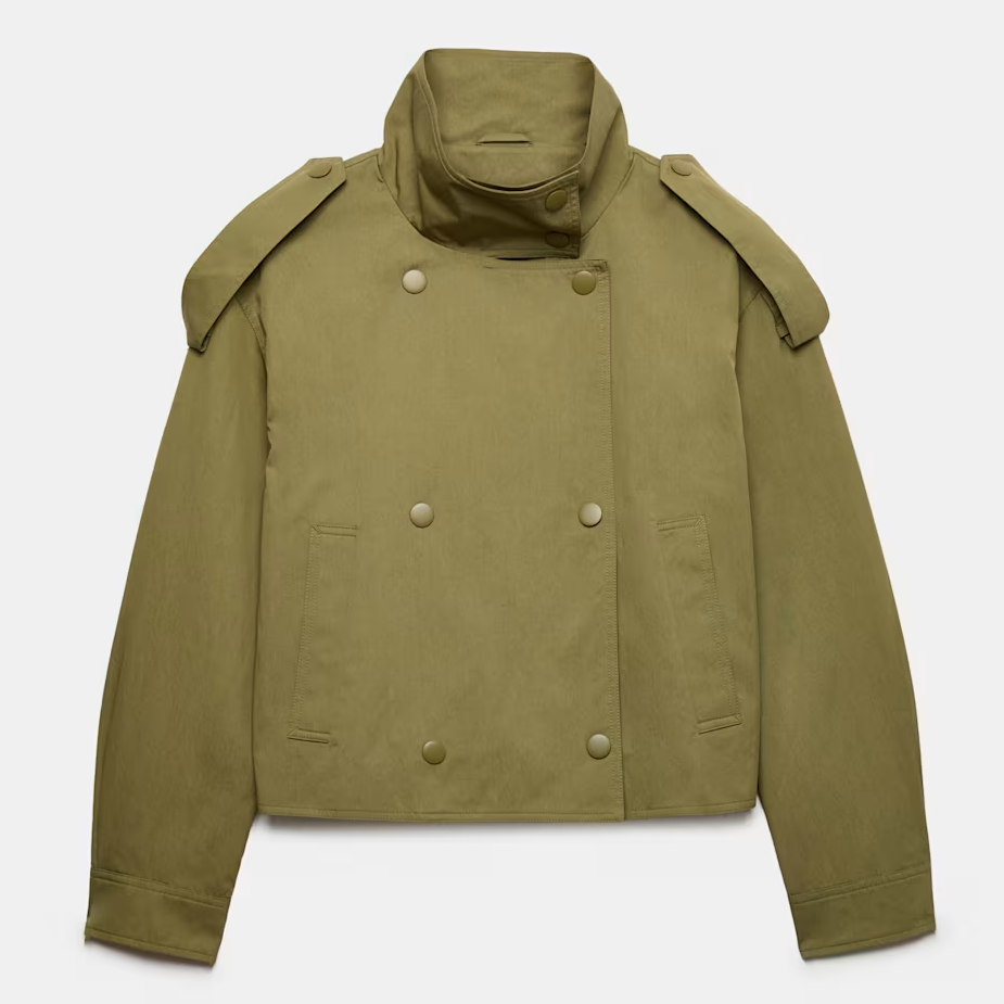 M&amp;amp;S, Green Utility Jacket
