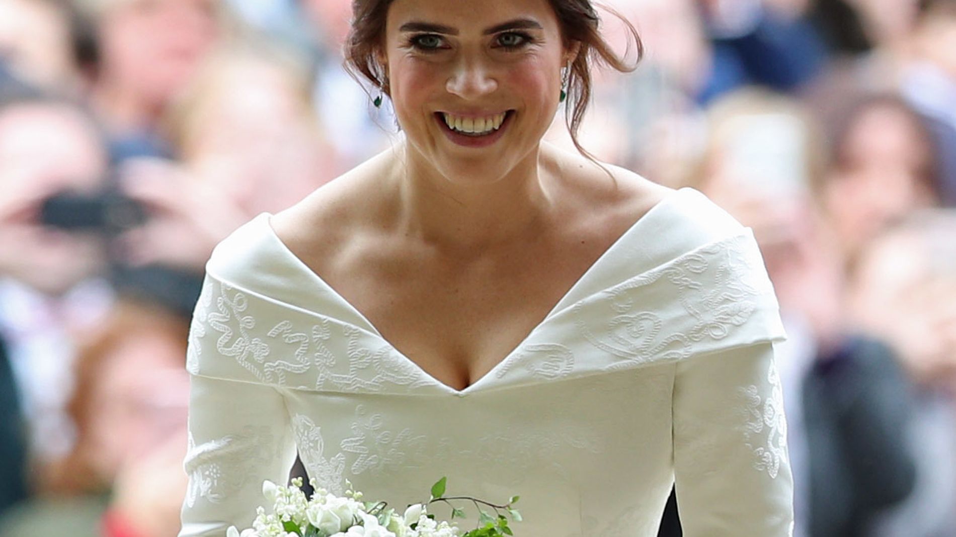 princess eugenie wedding dress cost Princess Eugenie Wedding Dress: Peter Pilotto Gown Details
