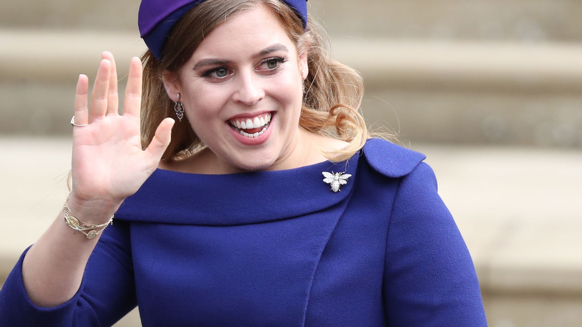 princess beatrice bridesmaid dress Princess Beatrice Says Wearing Queen Elizabeth's Dress to Her Wedding Was an "Honor"