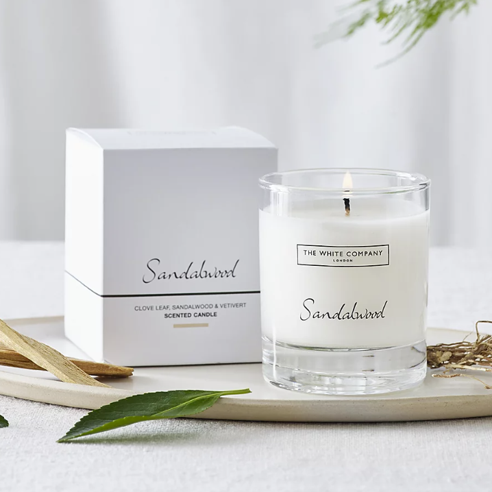 The White Company, Sandalwood Signature Candle