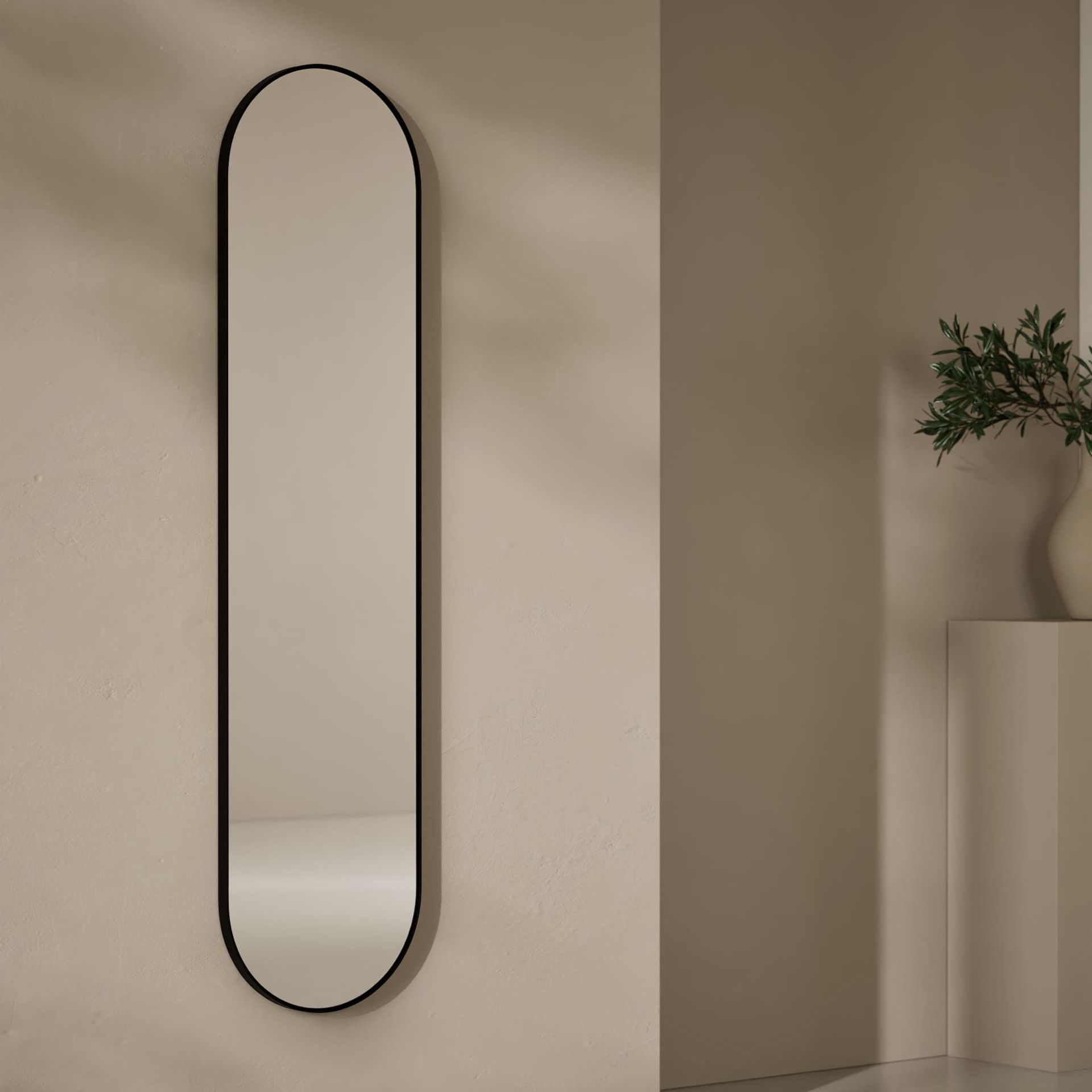 Milan Pill Shape Wall Mirror