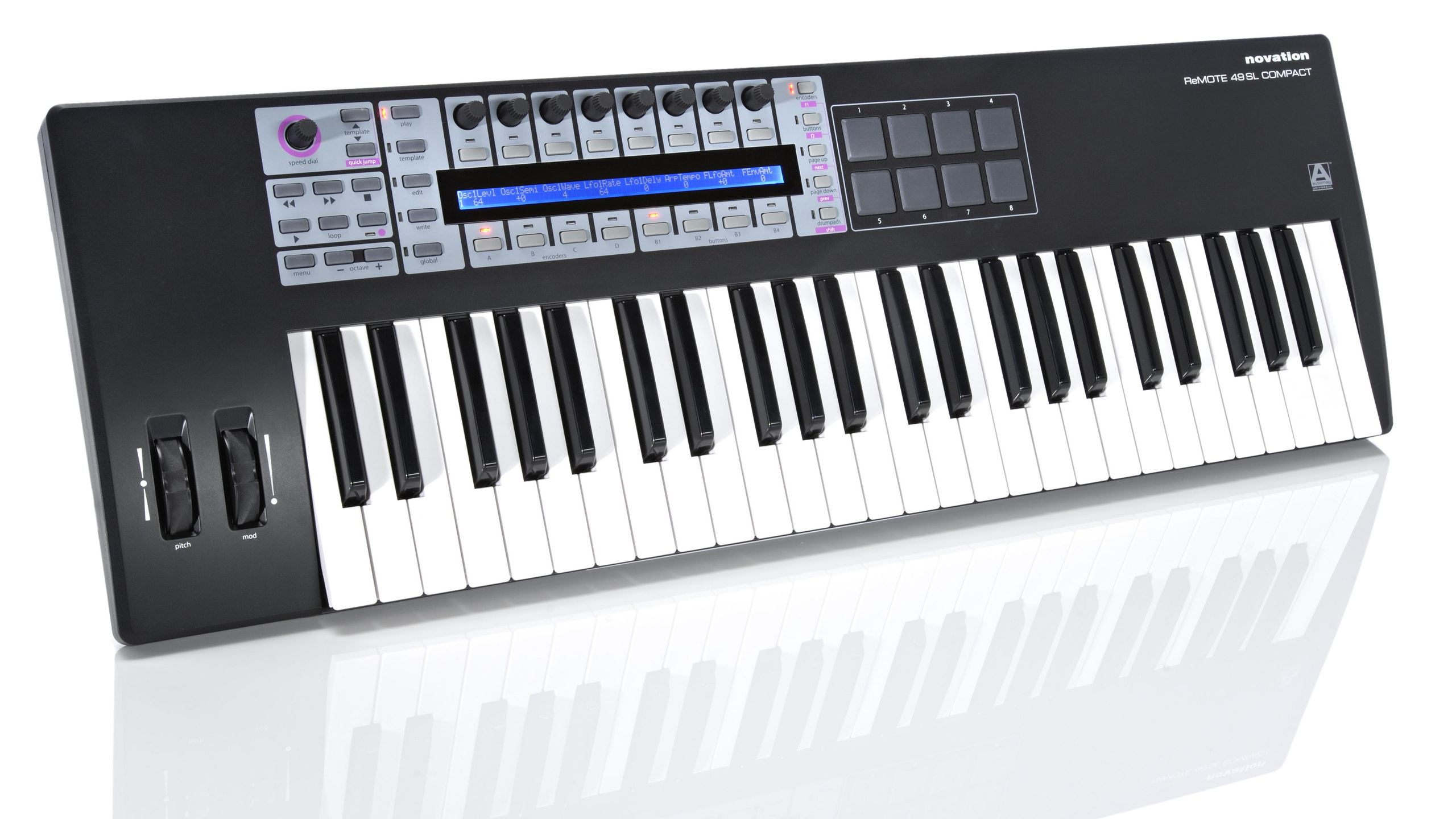 novation ReMOTE 49SL COMPACT MIDIキーボード 86e874ab8cffba793a0c557ad1ebf1
