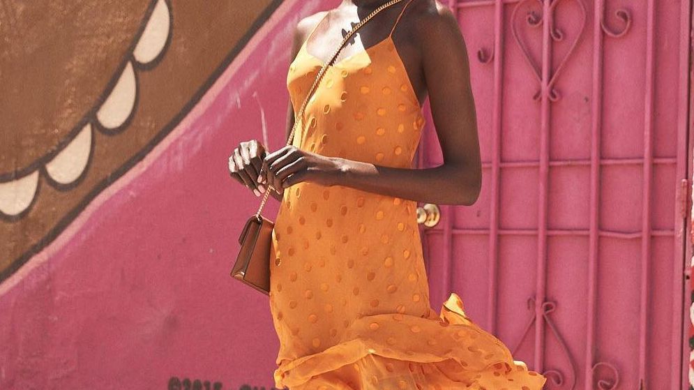shop summer dresses All True Pink Tiered Dress  the Mint polyester blend Beach & Summer Dresses for