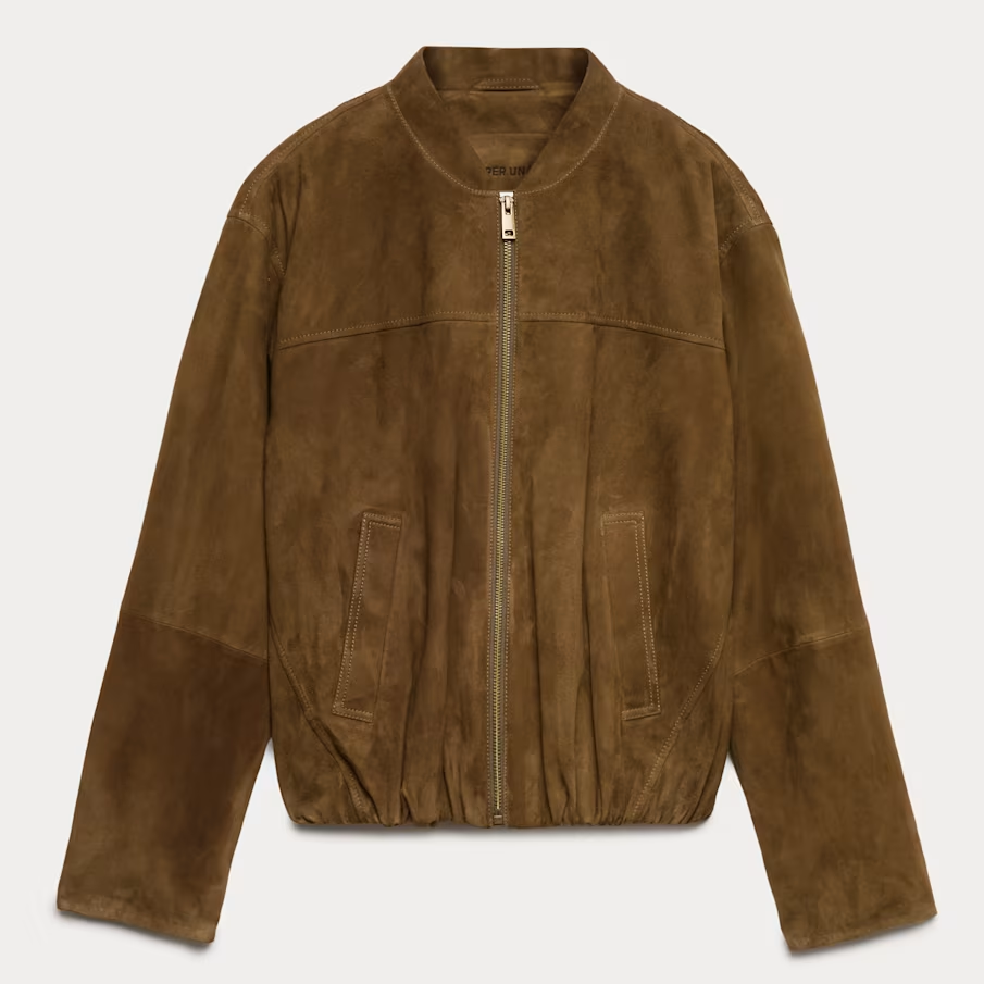 Bomber in suede di M&S Per Una