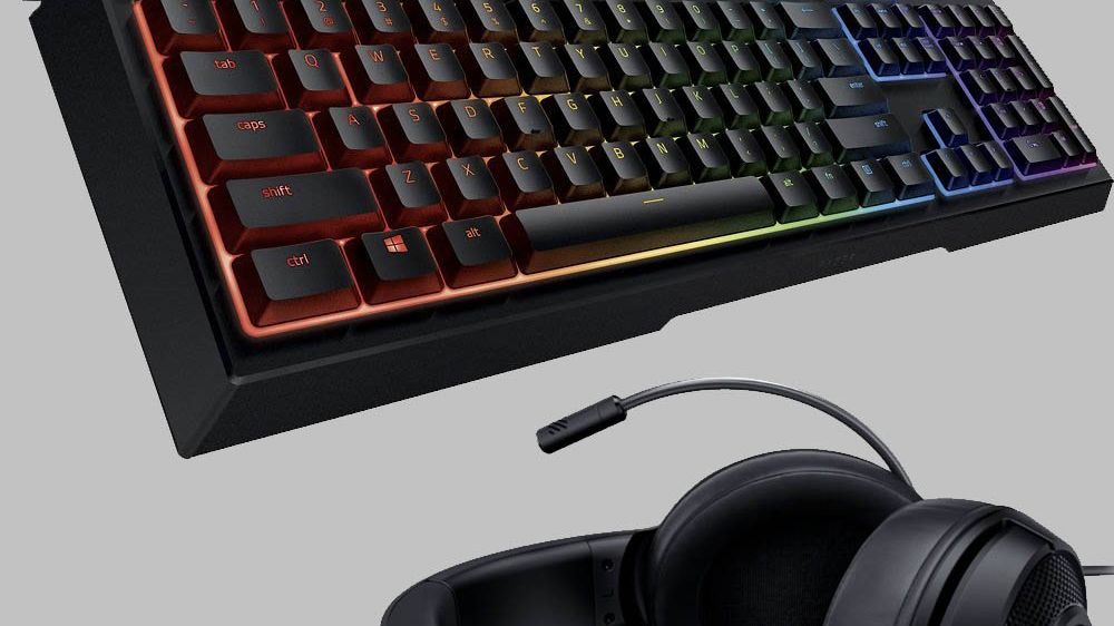 Grab the Razer Ornata Chroma keyboard with the Kraken X Lite