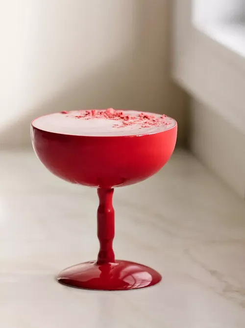 Lacquer Coupe Glass