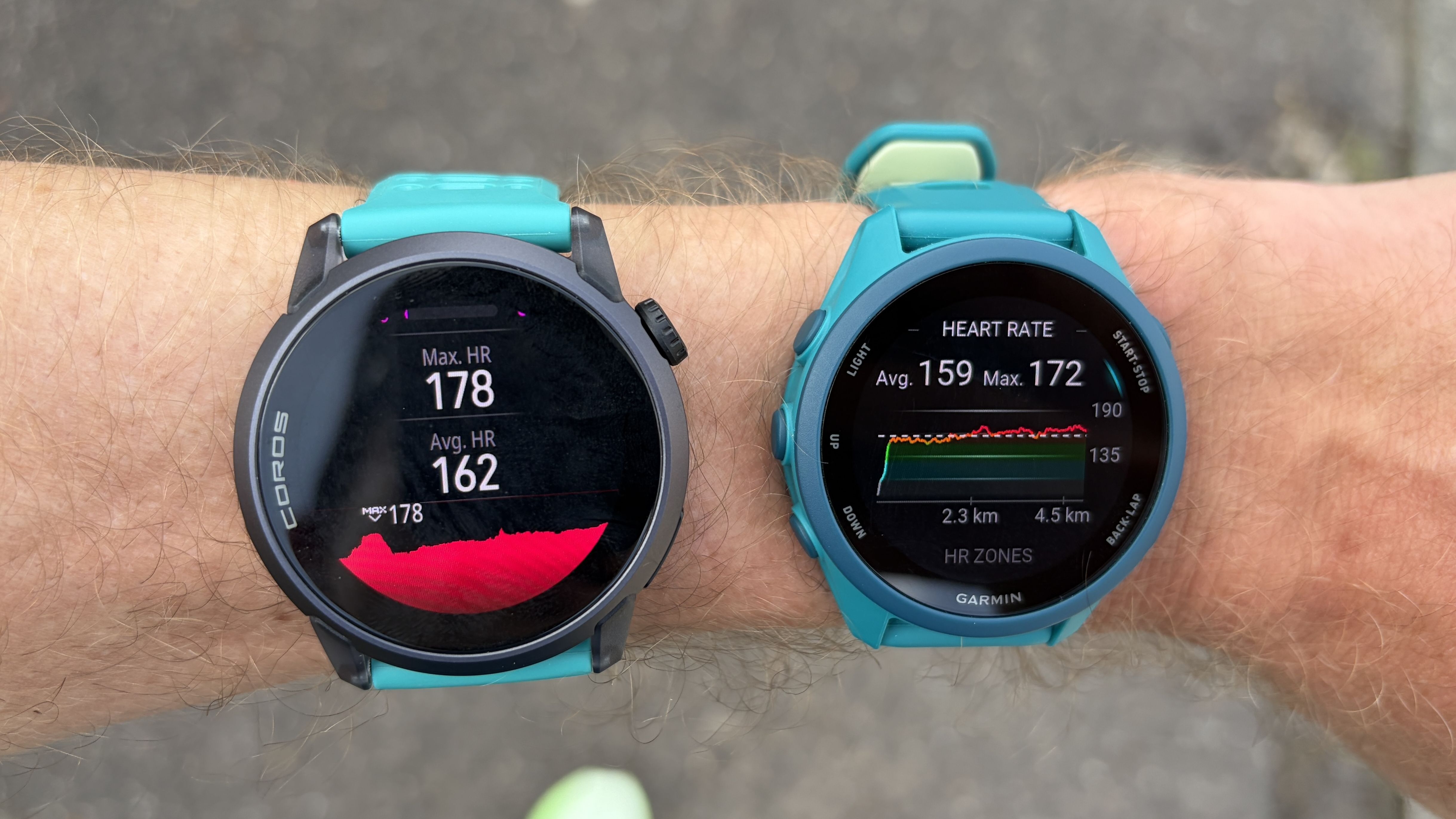 Garmin Forerunner 170 vs Coros Pace 4