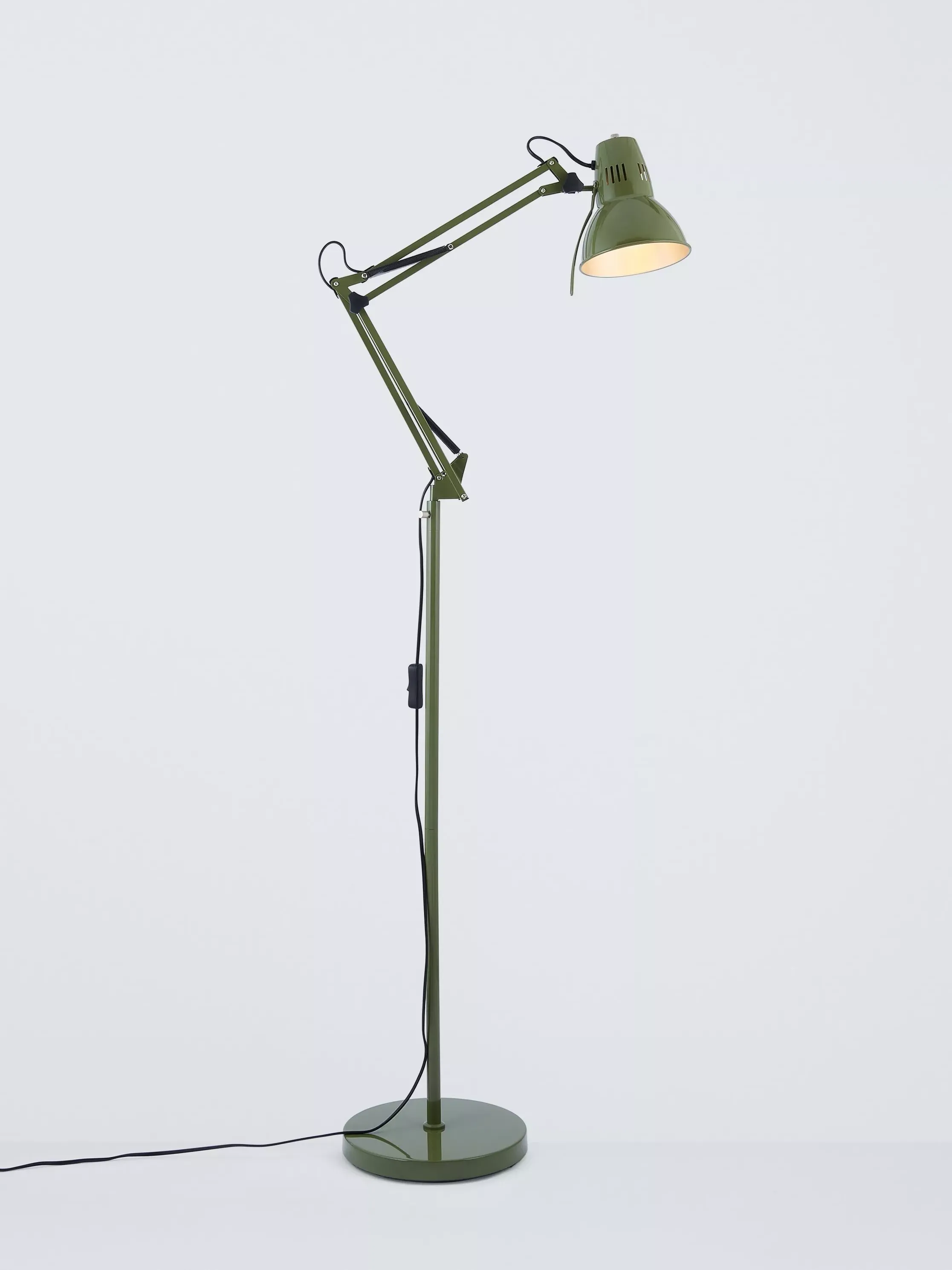 John Lewis Elliott Floor Lamp, Graphite