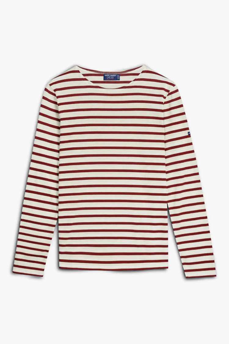 Saint James, Minquiers Modern - Breton Striped Shirt