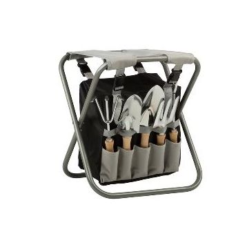 All-In-One Garden Tool Set and Stool