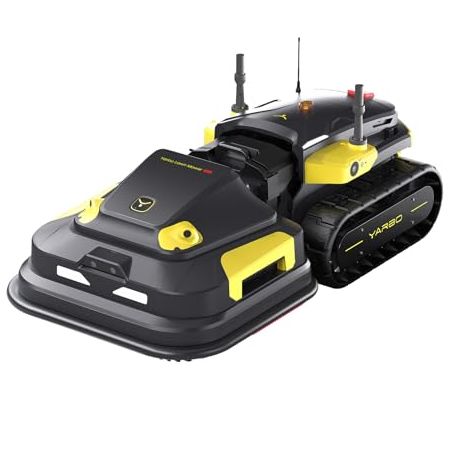Yarbo Robot Lawn Mower Pro With Modular Design for Large Yard Up to 6 Acres, Perimeter Wire Free App Control Robotic Lawnmower With 0.8