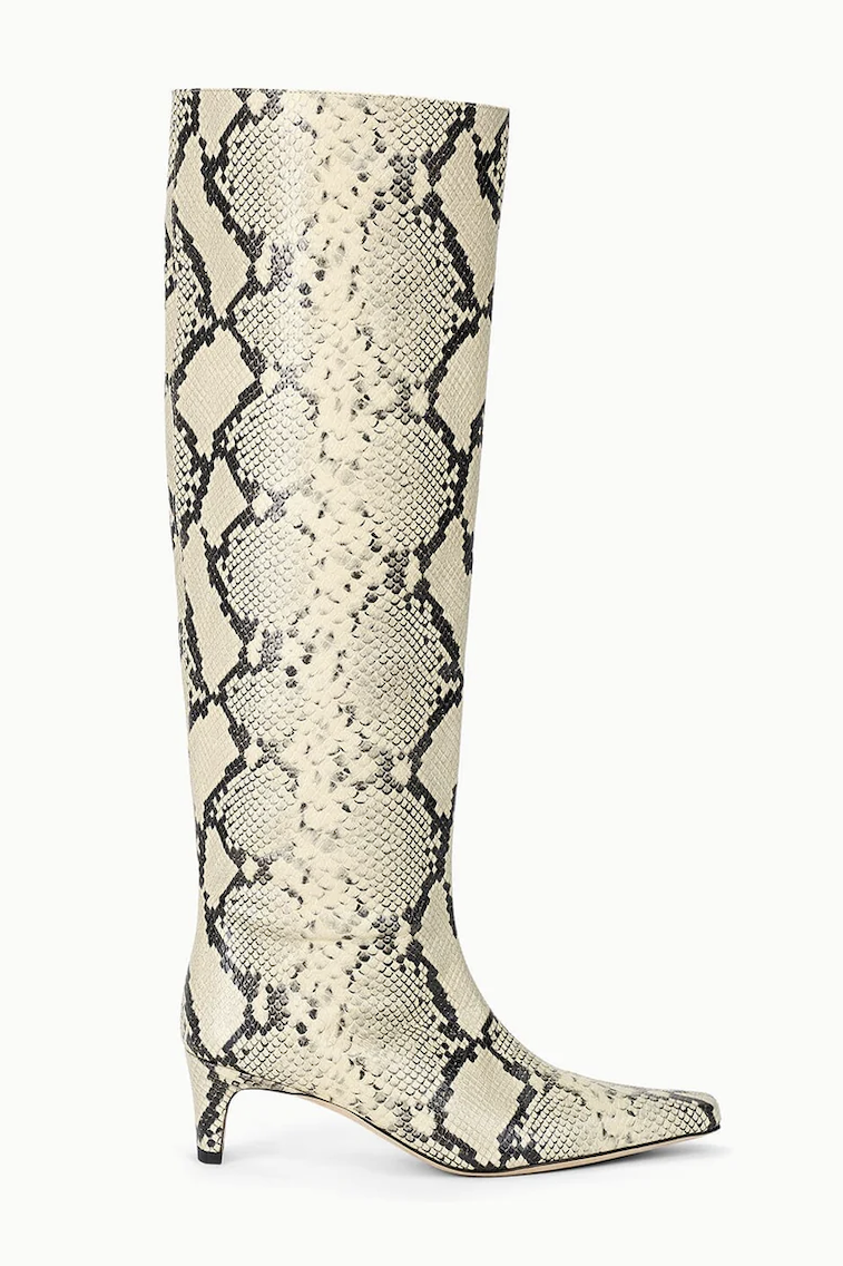 staud snakeskin boots