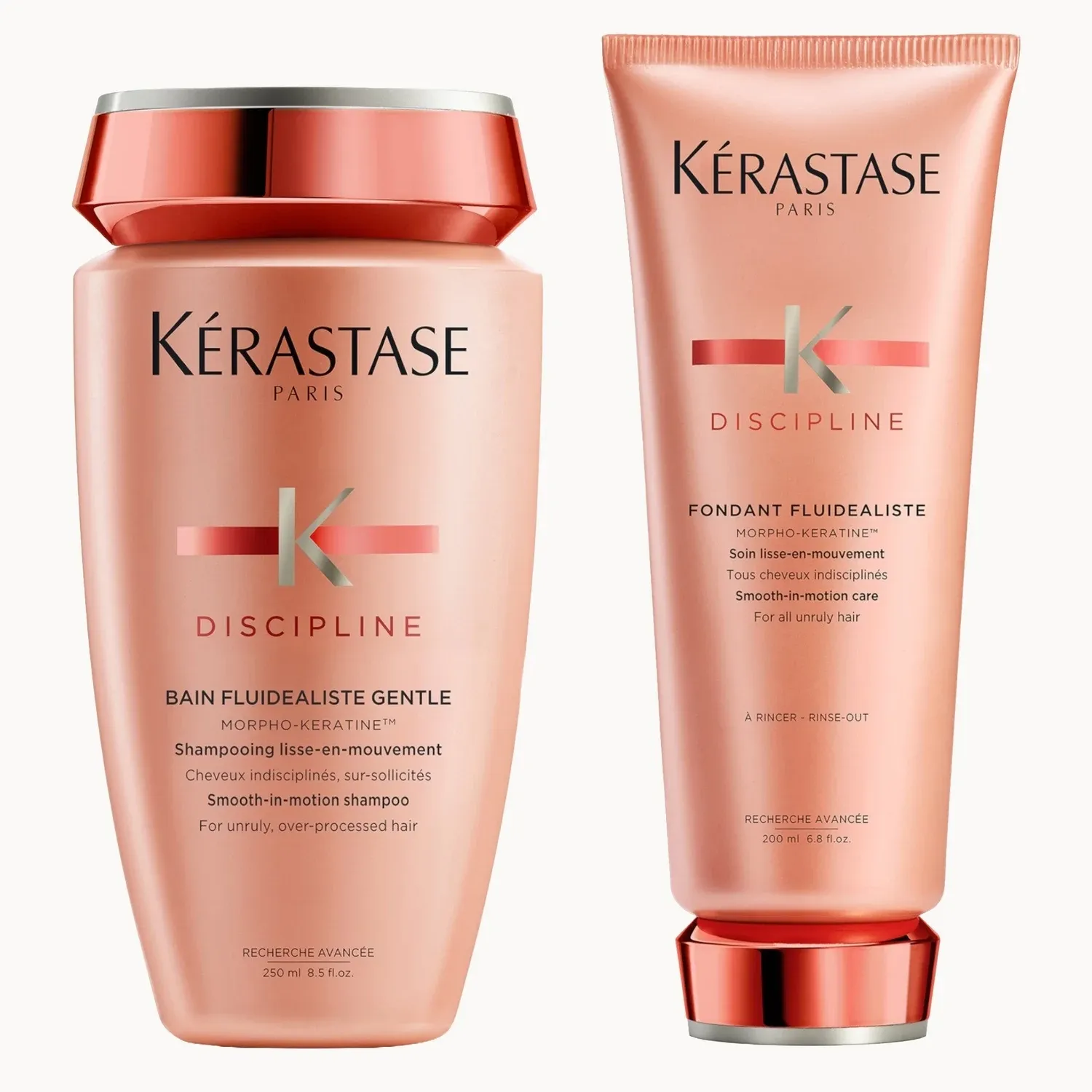 K&amp;eacute;rastase Discipline Bain Fluidealiste (250ml) and Fondant Fluidealiste (200ml)