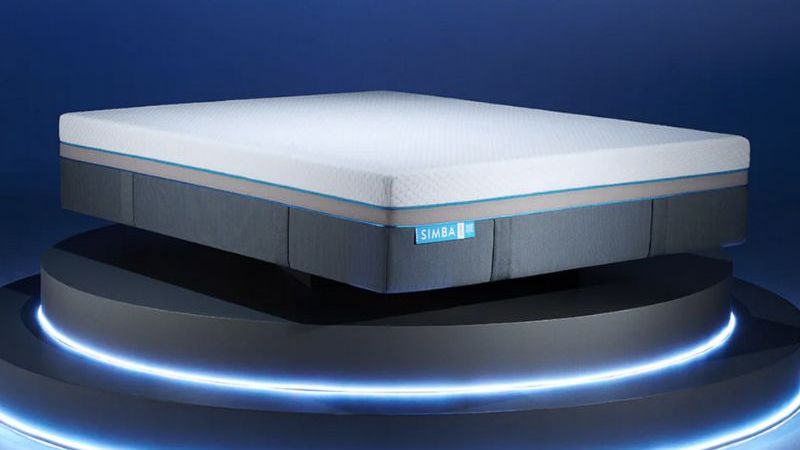 Simba Hybrid Ultra Mattress.