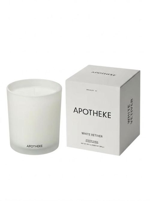 White Vetiver Classic Scented Candle