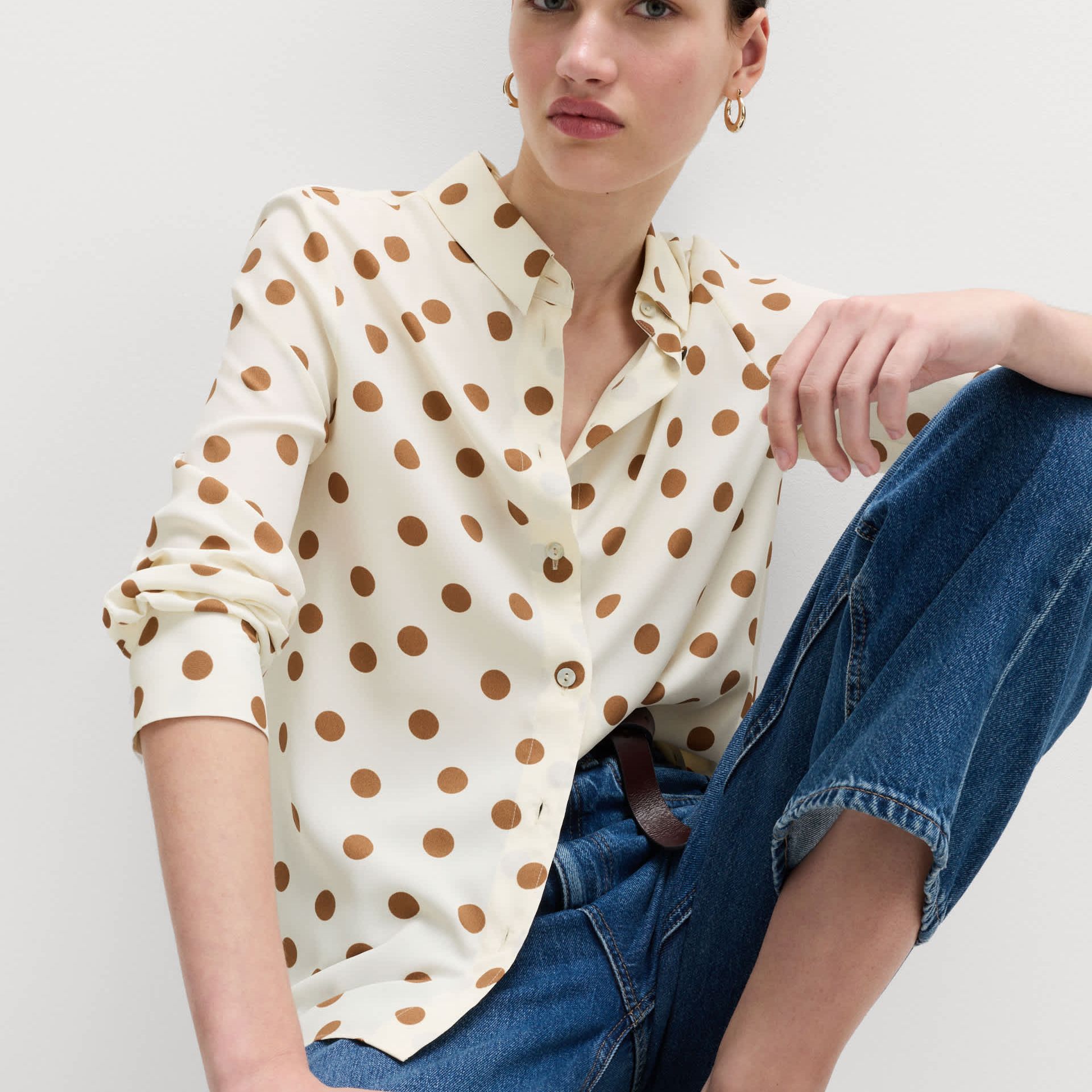 Printed Collared Shirt