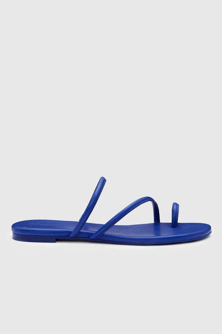 Ludo Toe Ring Strappy Flat Sandal