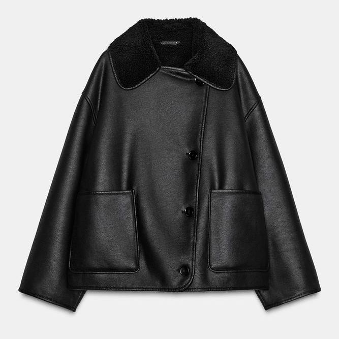 Zara ZW Collection Double-Faced Jacket