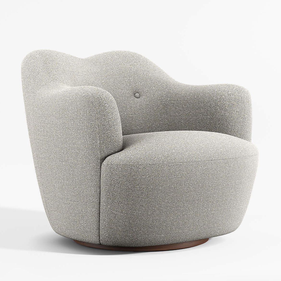 Crate &amp;amp; Barrel, Apero Swivel Accent Chair