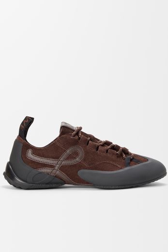 Grip Sneaker in Calfskin Suede