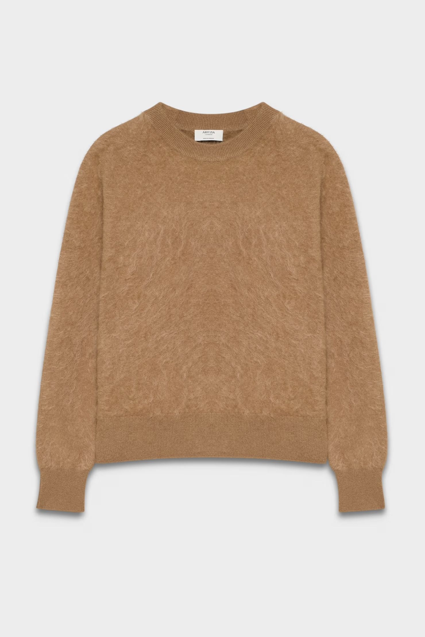 Aritzia brushed cashmere sweater