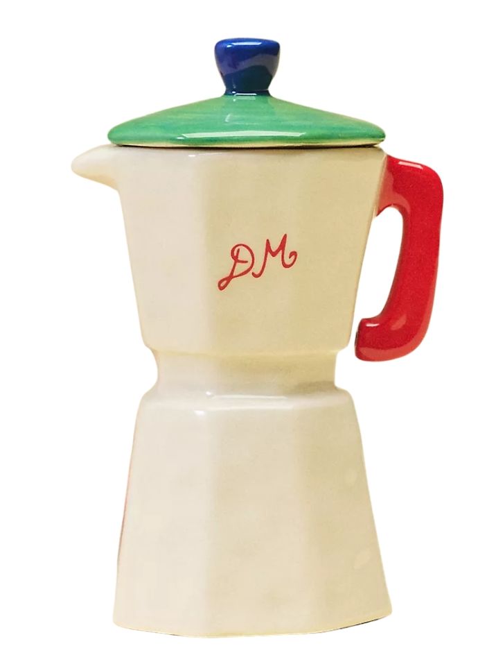 Anthropologie, Damson Madder Gourmand Caramel Cafe Figural Ceramic Candle