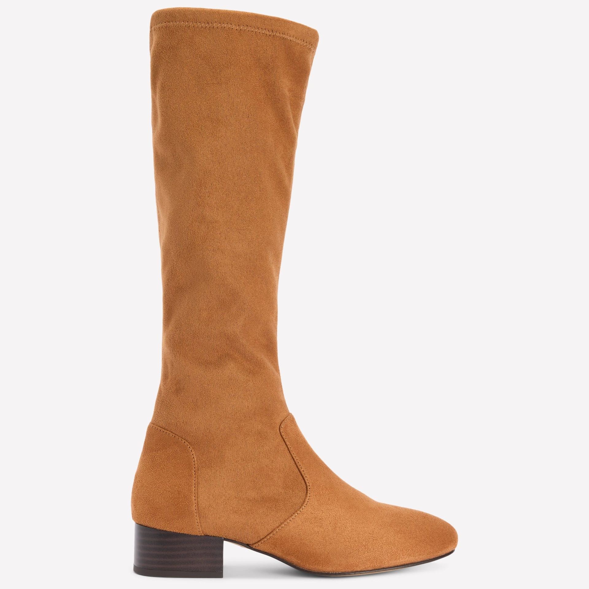 Flat Stretch Boots-Acorn