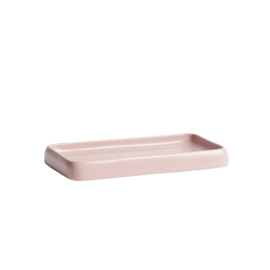 Stoneware Soap Dish - Light Beige