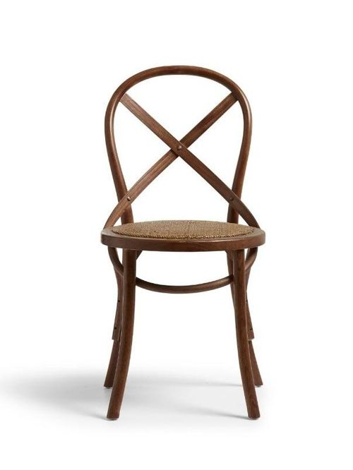 Croix Rattan Dining Chair - Burnt Oak