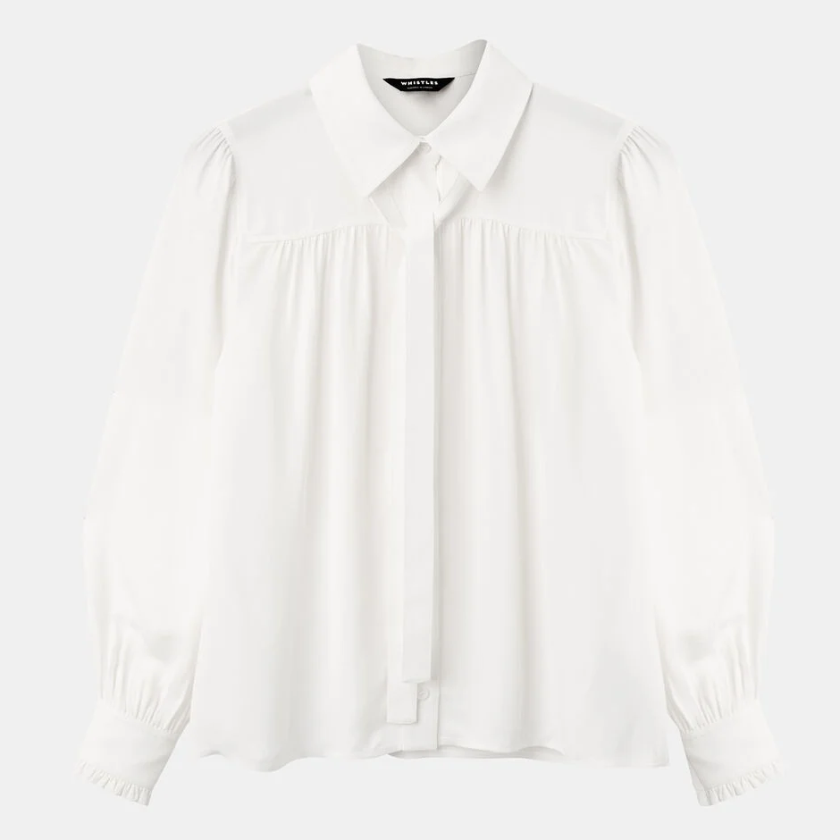 tie neck detail blouse from Whistles