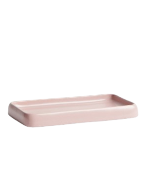 Stoneware Soap Dish - Light Beige