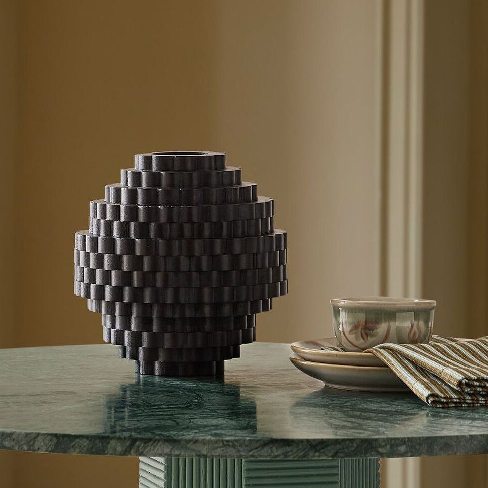 West Elm, Pierce &amp;amp; Ward Linked Wood Vase