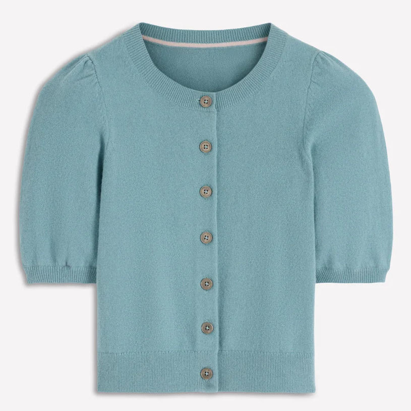 Boden, Cropped Cashmere Cardigan