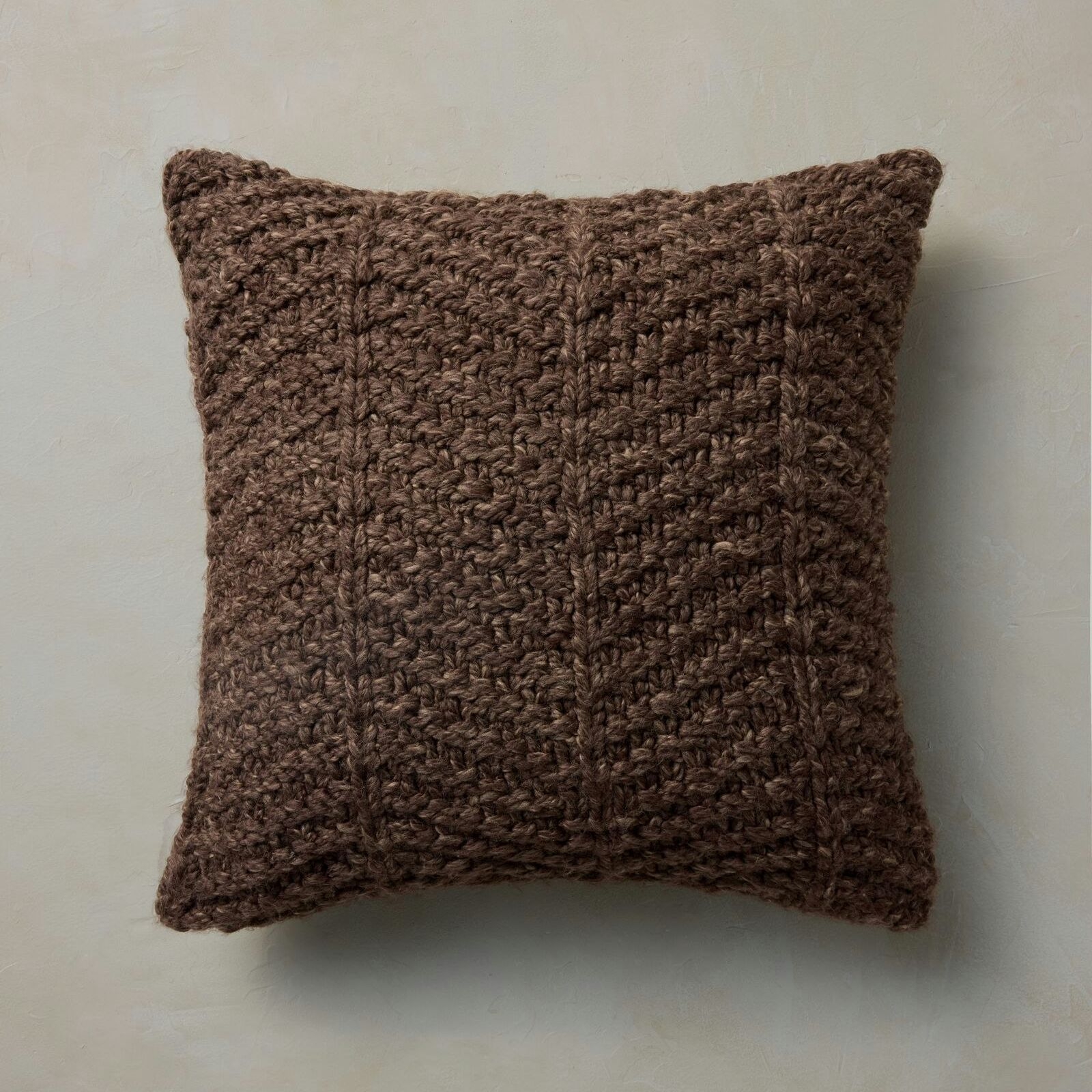 Glover Pillow - Brown 20" X 20"