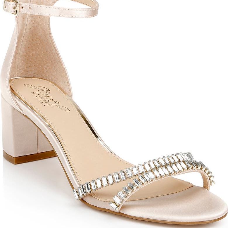 Joanne Embellished Block Heel Sandal