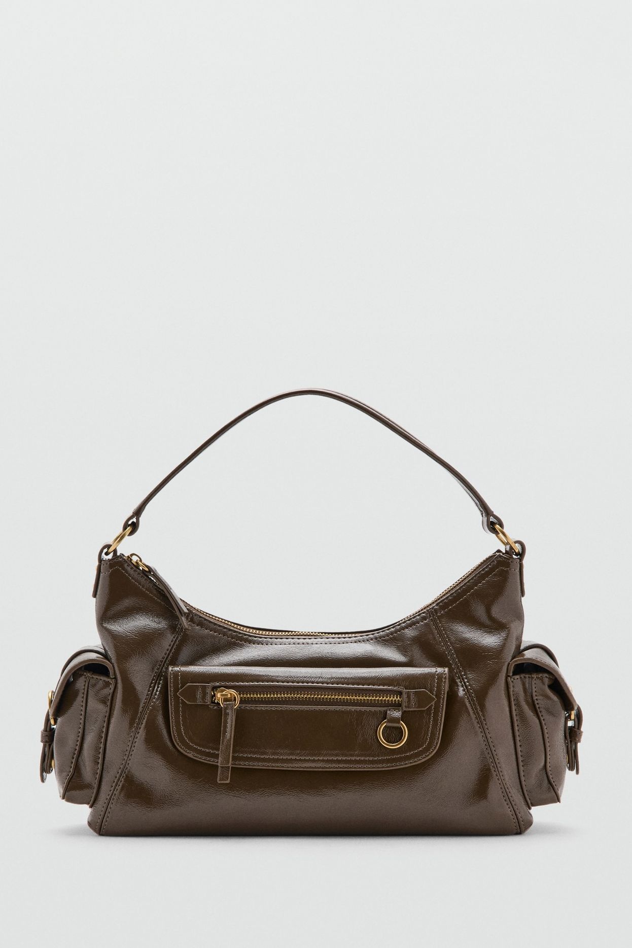 Shoulder Bag With Pockets - Women | Mango Usa