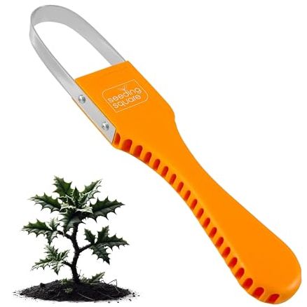 Seeding Square Sneaky Weeder Handheld Gardening Tool for Precise Weeding | Ergonomic, Lightweight, and Durable Manual Weeder for Vegetable Gardens and Flower Beds