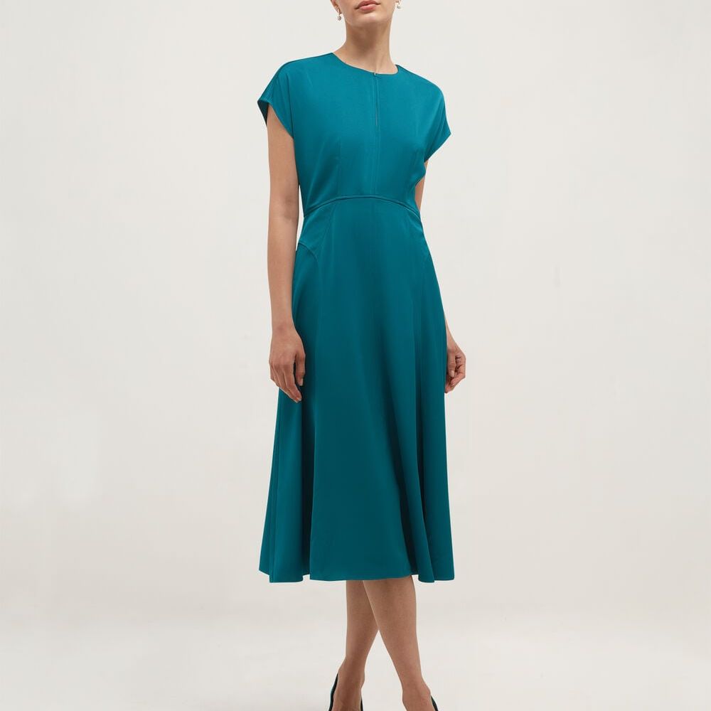 Adela Satin Dress