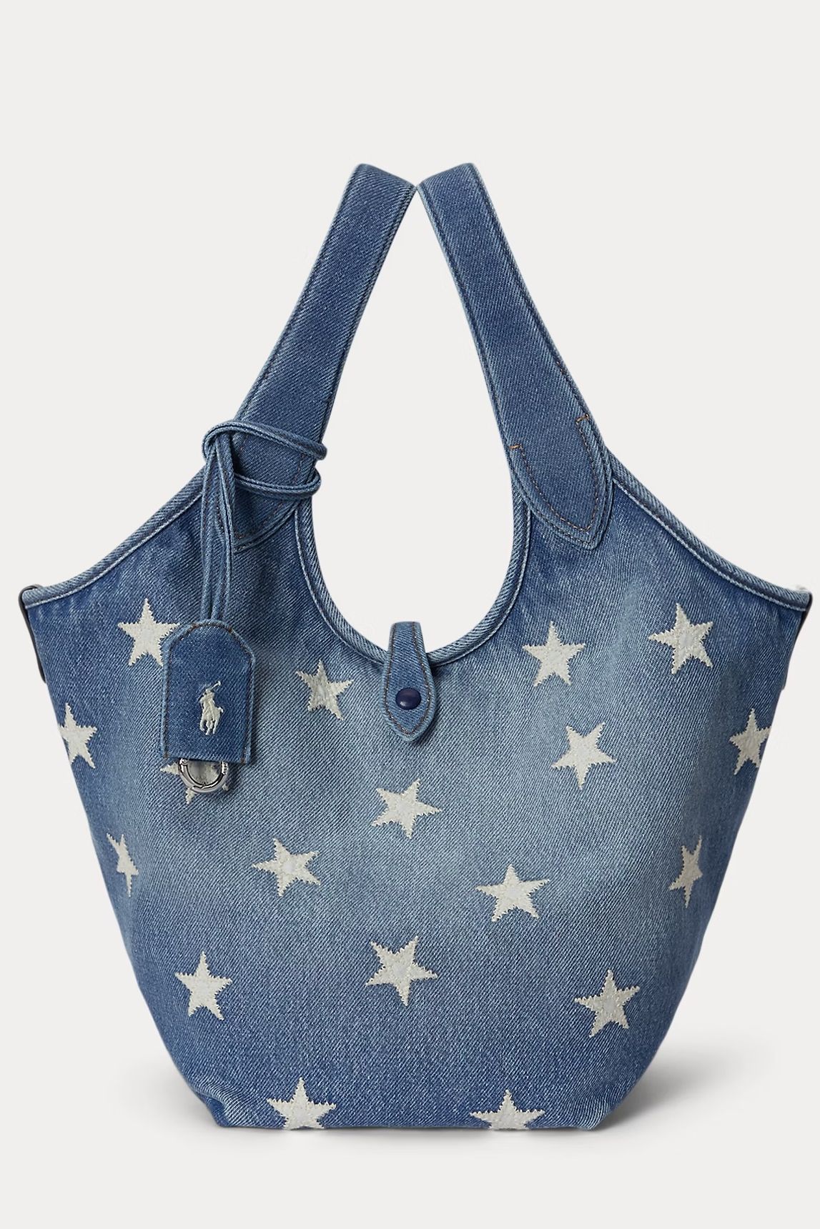 Polo Ralph Lauren Polo Play Star Denim Tote
