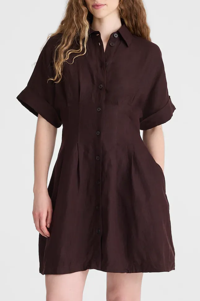 The Perry Mini Shirtdress