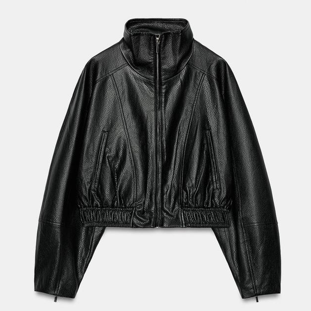 Zara, Faux-Leather Jacket