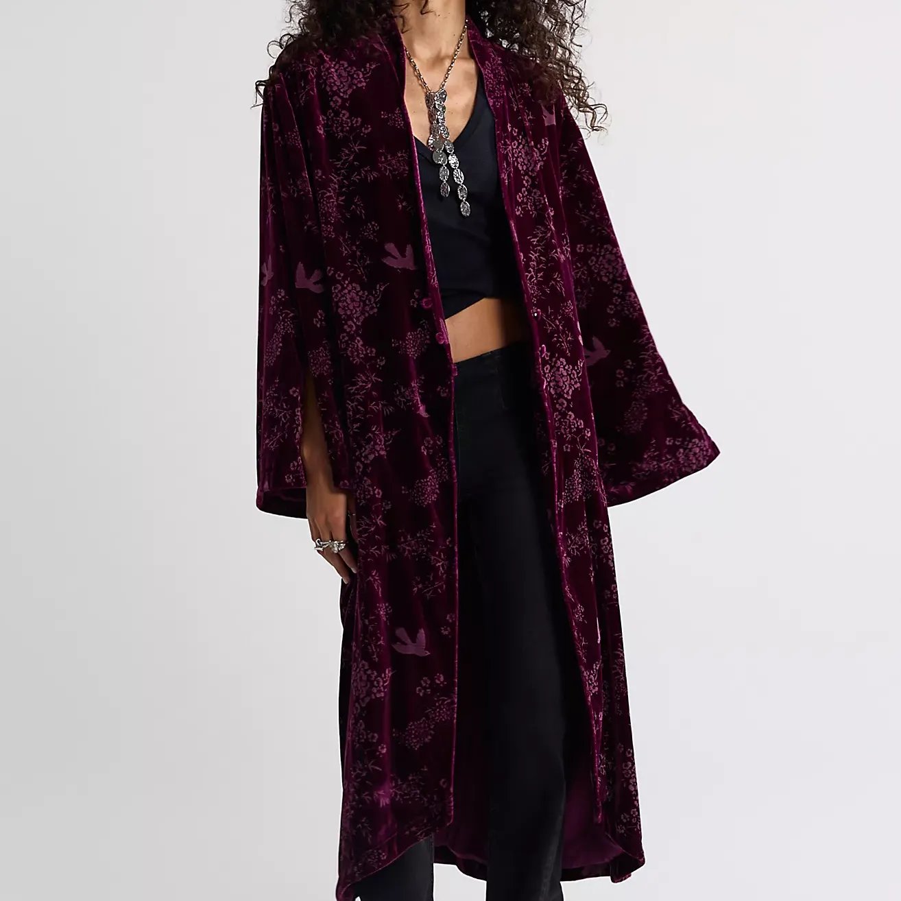 Bella Velvet Duster