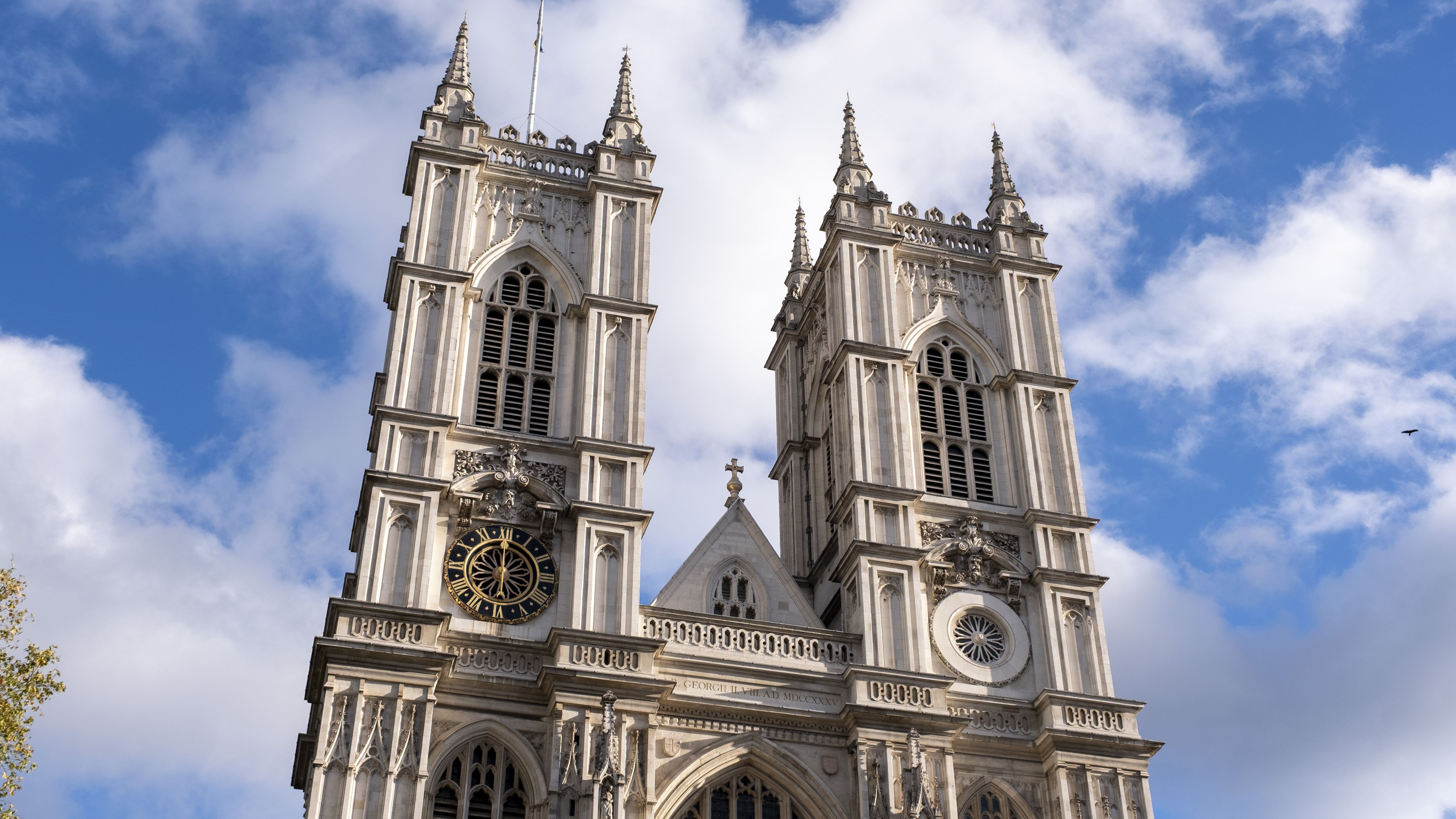 Exterior of Westminster Abbey which was originally the Collegiate Church of Saint Peter at Westminster, is a large, mostly Gothic abbey church in the City of Westminster