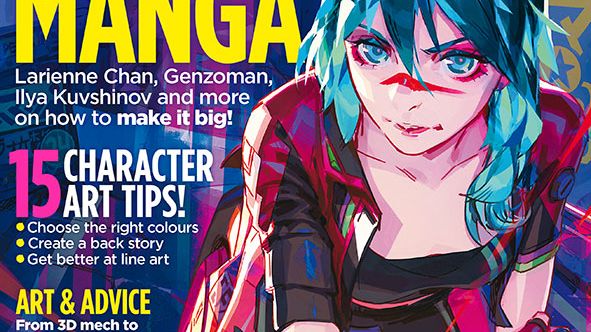 Make it big with manga in ImagineFX 163 | Creative Bloq