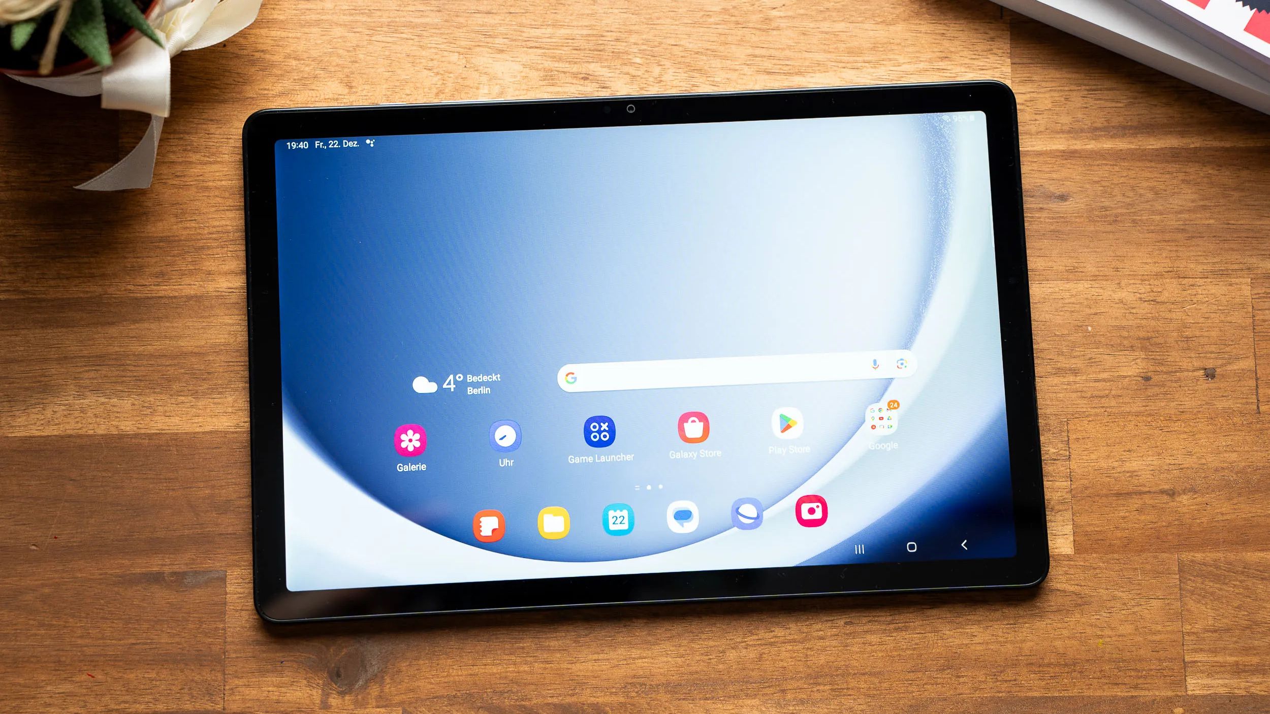 Samsung Galaxy Tab A9 Plus' display
