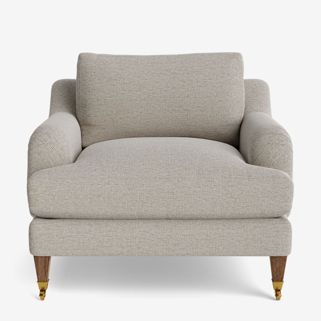 Lucille English Roll Arm Lounge Chair