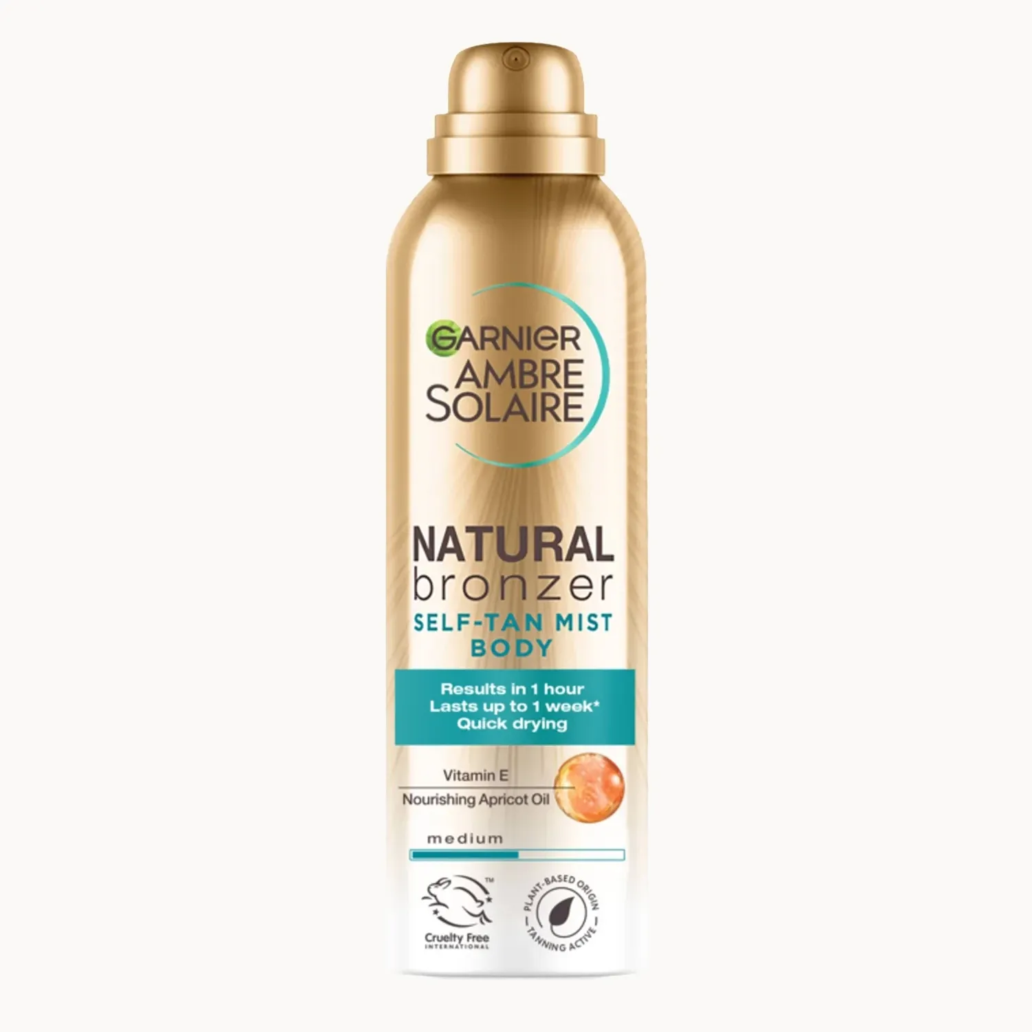 Ambre Solaire Natural Bronzer Quick Drying Dark Self Tan Face Mist 75ml