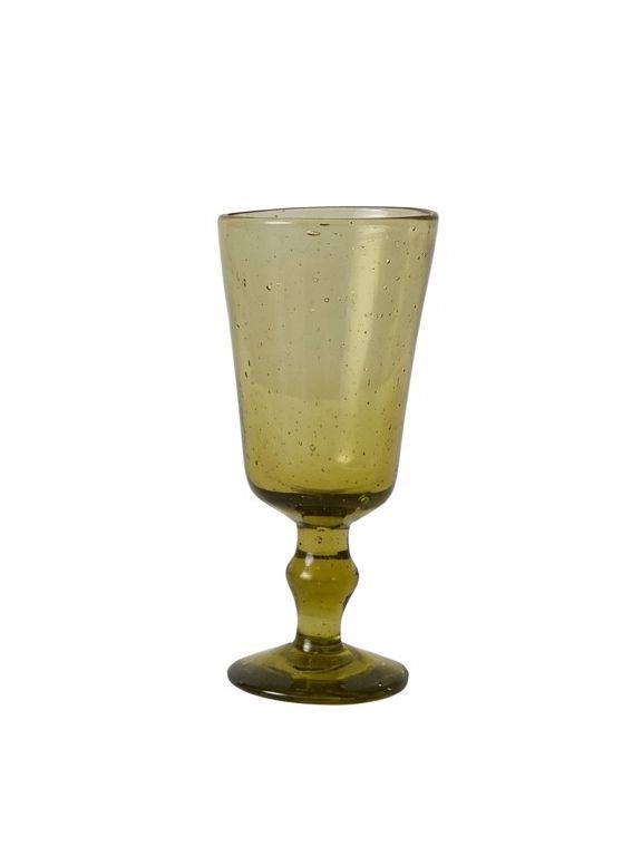Hand Blown Wine Glass 