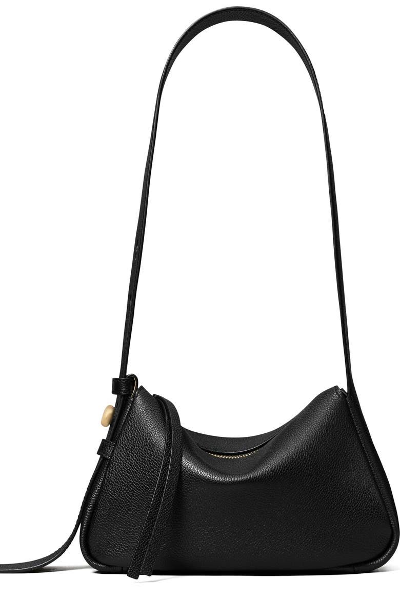 Small Romy Leather Shoulder Bag